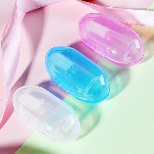 Brosse à dents en silicone pour bébé